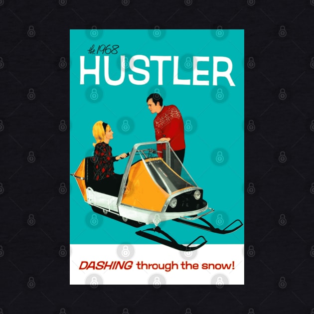 Hustler Snowmobile by Midcenturydave